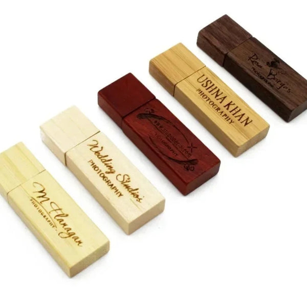 USB  Wooden memory Stick