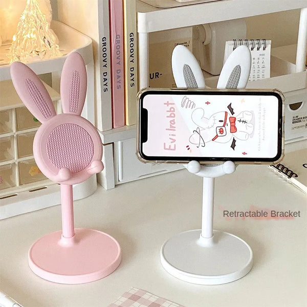 Pink Phone Holder Desktop Cell Phone Stand