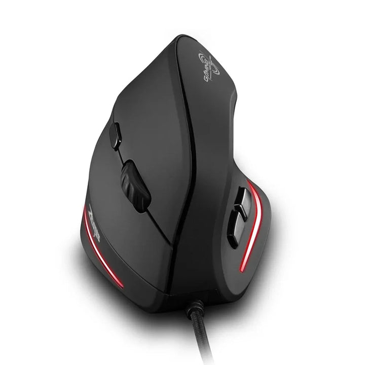 Wired Vertical Ergonomic Rechargeable Mouse - MyDigitalAccessory