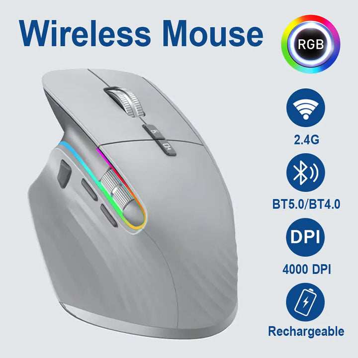 Multi-Device Wireless Bluetooth Mouse - MyDigitalAccessory