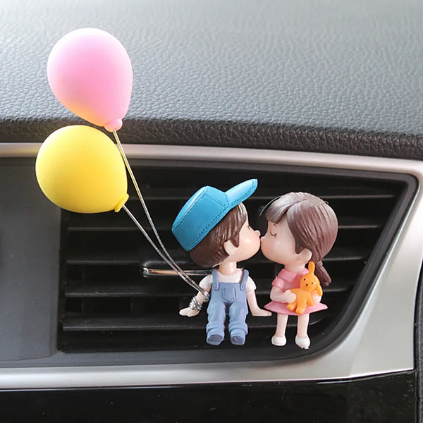 Boy Girl Couple Car Perfume Lovely Air Conditioning