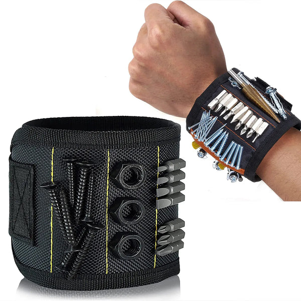 Magnetic Wristband for Holding Screws,Nails