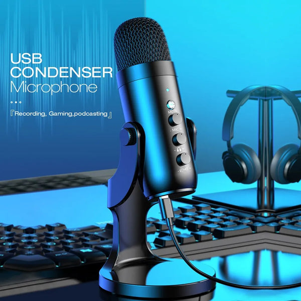 Microphone for PC Gaming Recording Streaming Podcasting