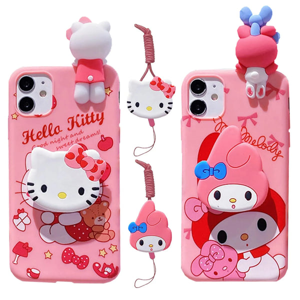 For iPhone  Case My Melody Hello Kitty