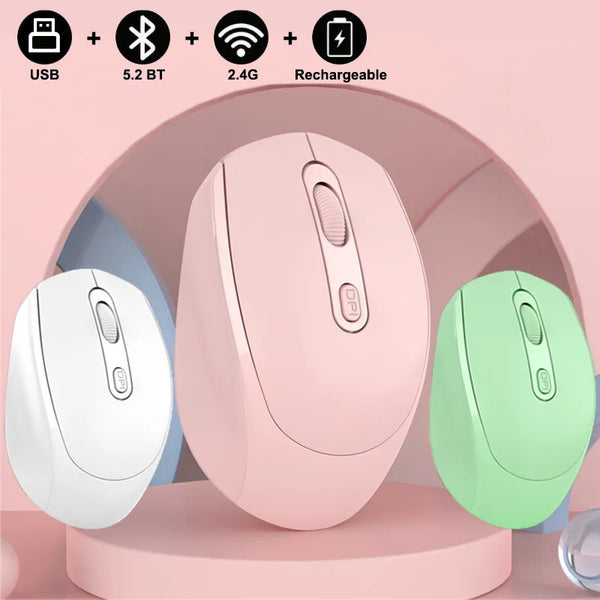 Rechargeable Bluetooth-compatible Wireless Mouse